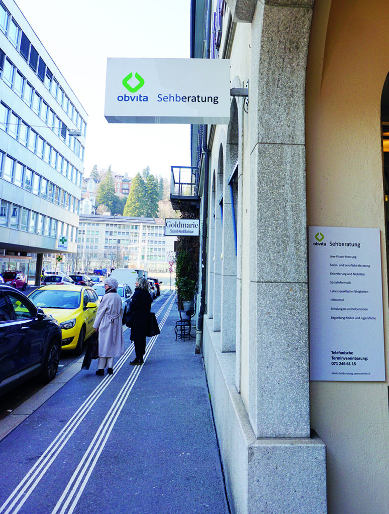 Aussenansicht Standort Schützengasse 4 in St. Gallen